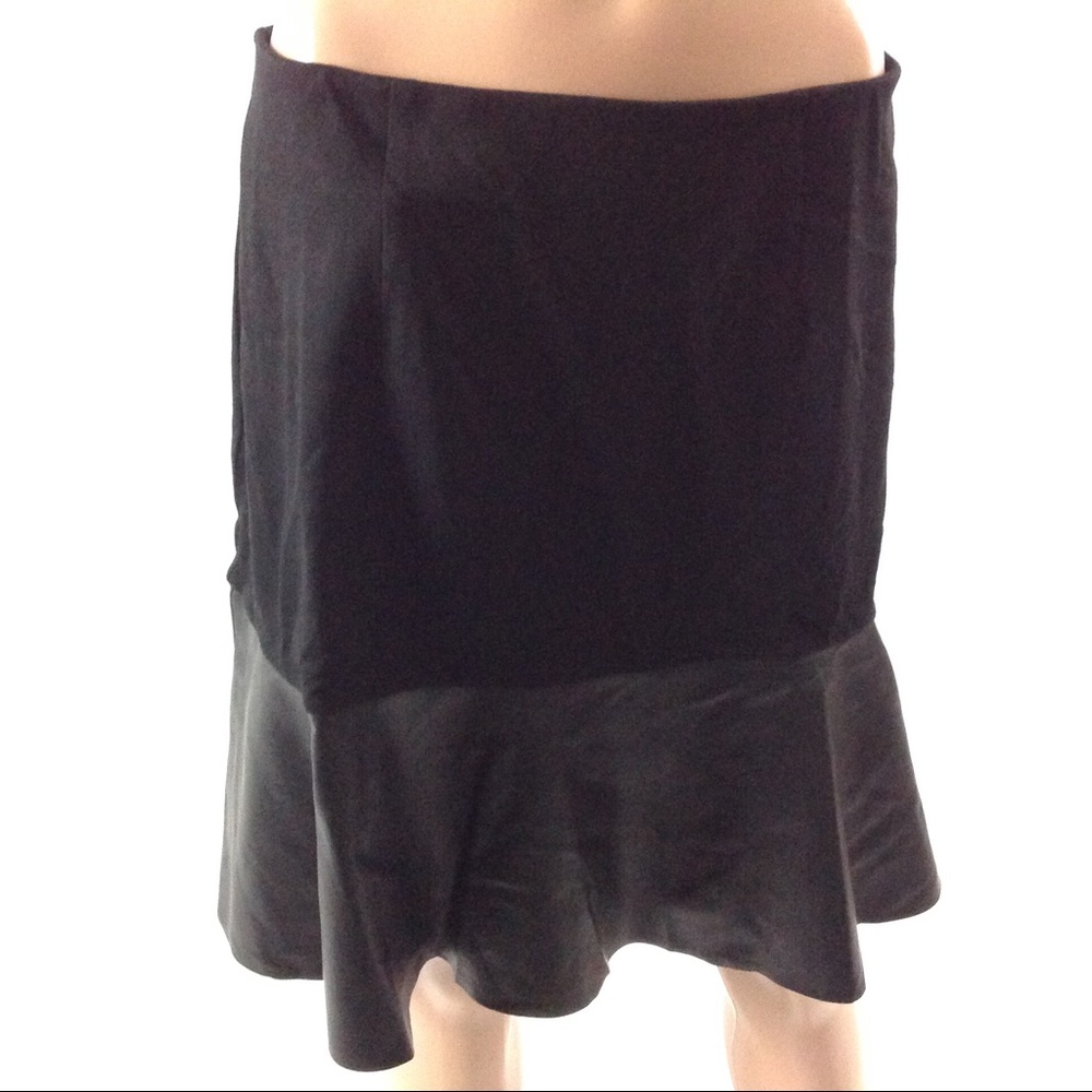 New Cabi Faux Leather Flip Skirt 3405 Fall 2017